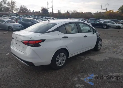 2025 Nissan Versa 1.6 S из США, поврежденный, VIN 3N1CN8DV8SL868727